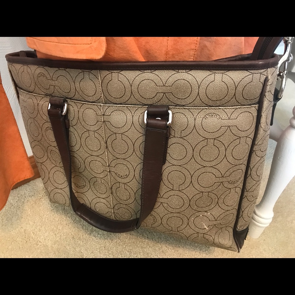 Authentic COACH Brand briefcase.